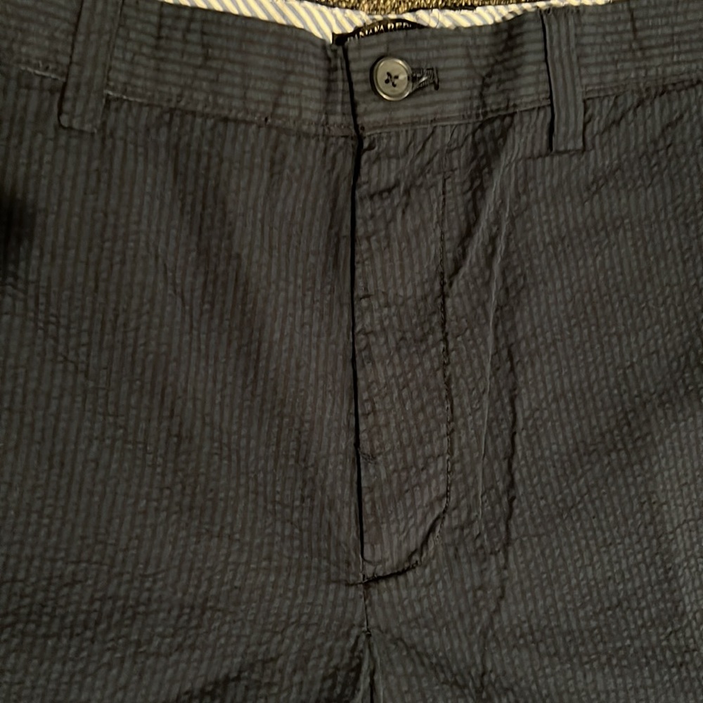 Banana Republic Man’s Deck Short Seersucker (New) #135 - Picture 3 of 6